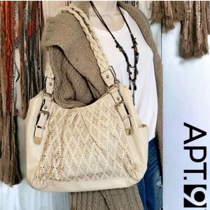 oversized satchel bag by apartment 9